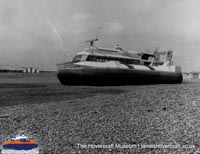 SRN6 with BHC colours -   (The Hovercraft Museum Trust).